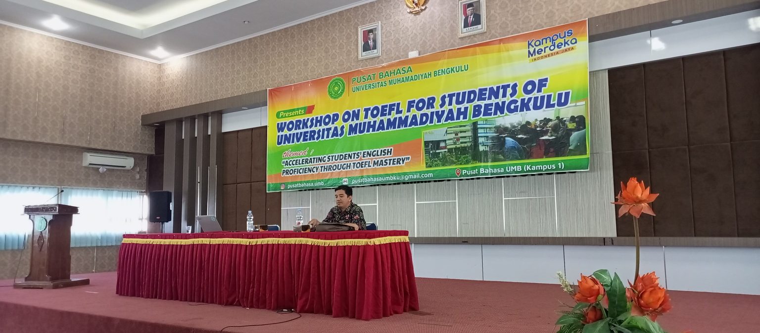 Workshop dan TOEFL Test UM Bengkulu